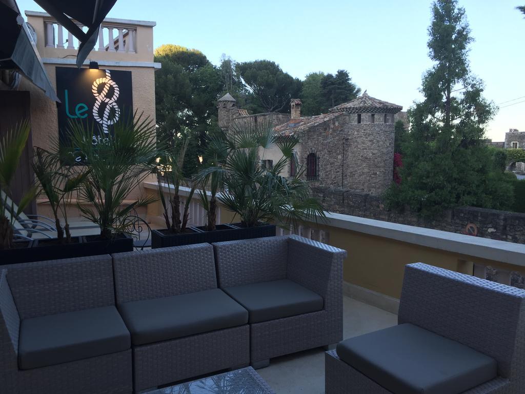 Hotel Restaurant Le 8 Mandelieu Εξωτερικό φωτογραφία